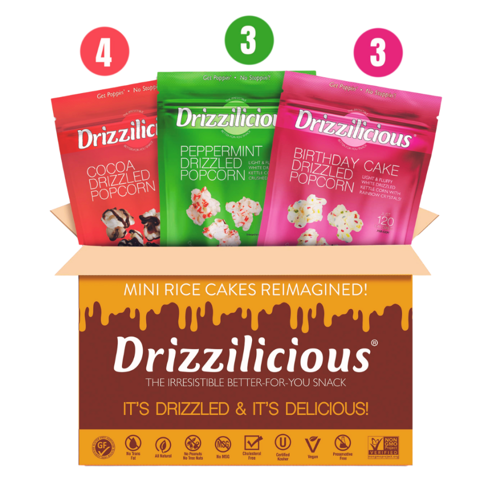 3 Flavor Variety Popcorn Cocoa. Birthday. Peppermint 3.6oz