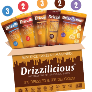 5 Flavor Variety Birthday. S’mores. Cinnamon. Cookies & Cream. Caramel 4oz