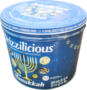 Holiday Special 3 Flavor Hanukkah Tin! S’mores. Cinnamon. Birthday Cake) 5.5oz Each