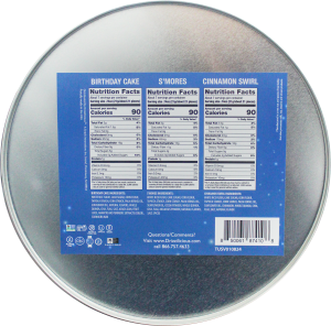 Holiday Special 3 Flavor Hanukkah Tin! S’mores. Cinnamon. Birthday Cake) 5.5oz Each